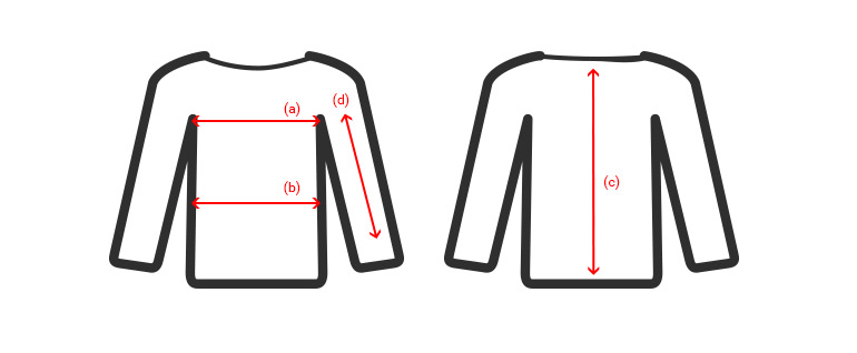 Sweatshirt Ölçü Tablosu